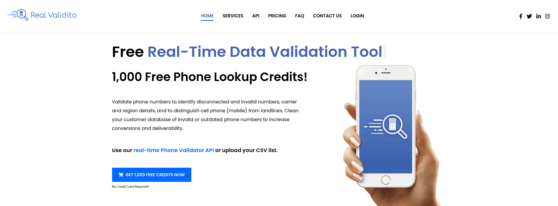 how to get a valid phone number online
